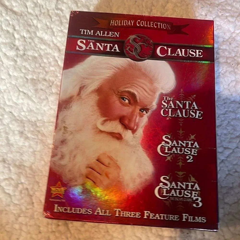 Tim Allen, the Santa Claus collection, DVDS